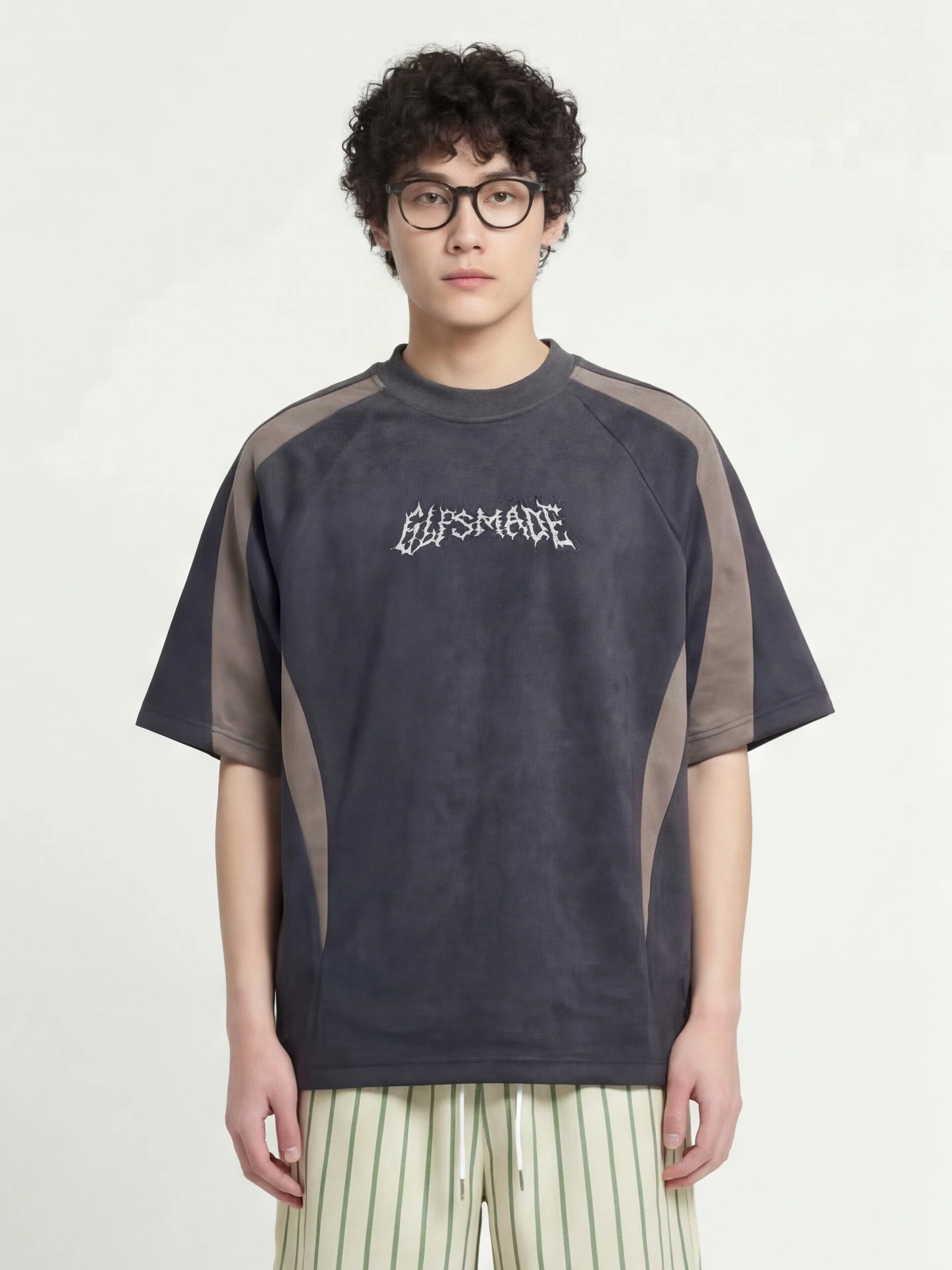 

Мужская этническая одежда Old Thorn High Street: летняя модная одежда с принтом, коротким рукавом и круглым вырезом