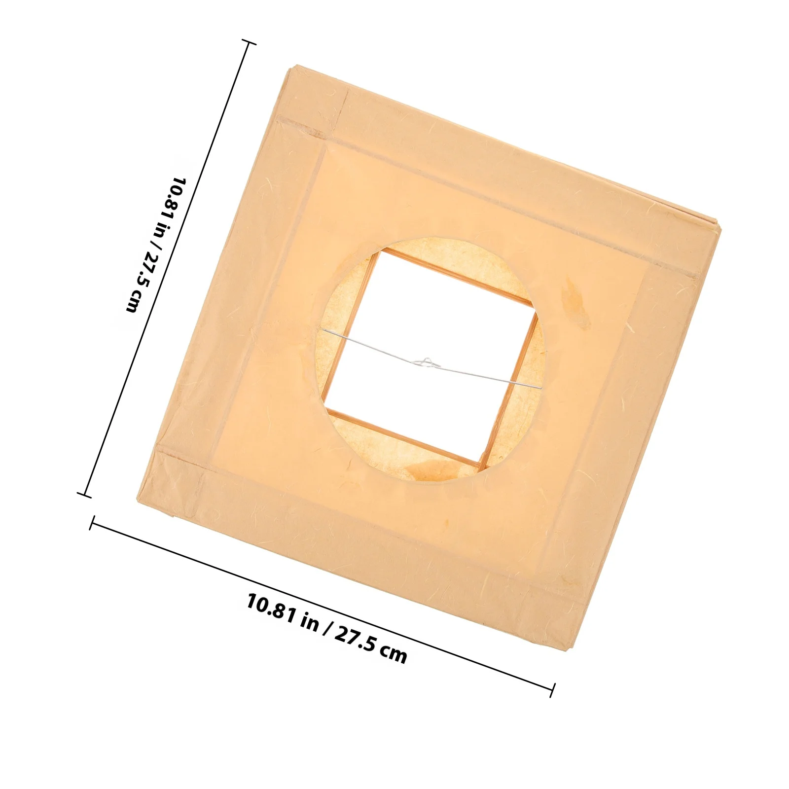 Paper Lampshade Foldable Rustic Ceiling Lamp Cover for Pendant Lamps Home Bedroom Decorative Light Cover Paper Lampshades