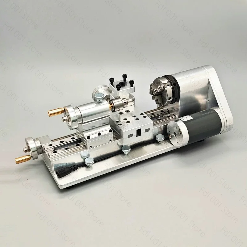 for DIY Mini Lathe Multifunctional Household Woodworking Homemade Small Lathe Portable Desktop Micro-Lathe