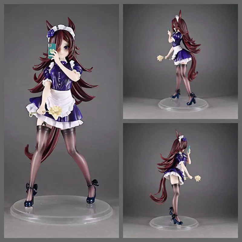 سباق فتاة الشكل الشرقية الإنسان خادمة زي عرض العنصر محاصر أنيمي تحت عنوان سطح المكتب زخرفة تحصيل لعبة نموذج #2