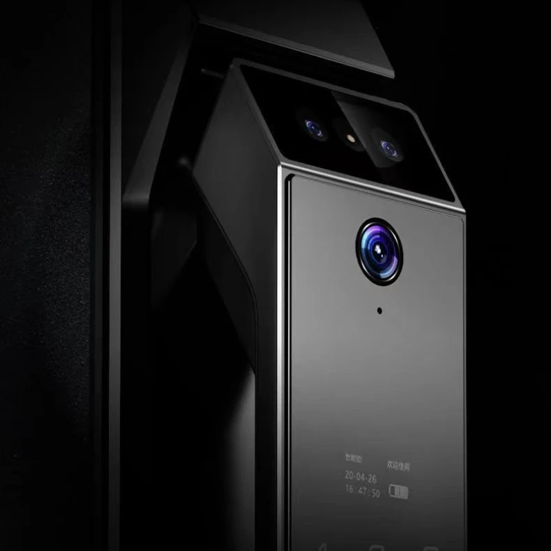 3D Facial Recognition Fingerprint Unlock Entrance Door Password TUYA Smart Lock Anti-theft Door Electronic Lock view 4