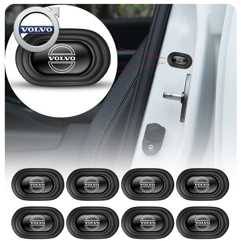 

For Volvo Car Door Shock Absorber Mat Silicone Soundproofing Sticker Accessories For Volvo Rdesign XC90 S60 XC60 V70 S80 S40 V50