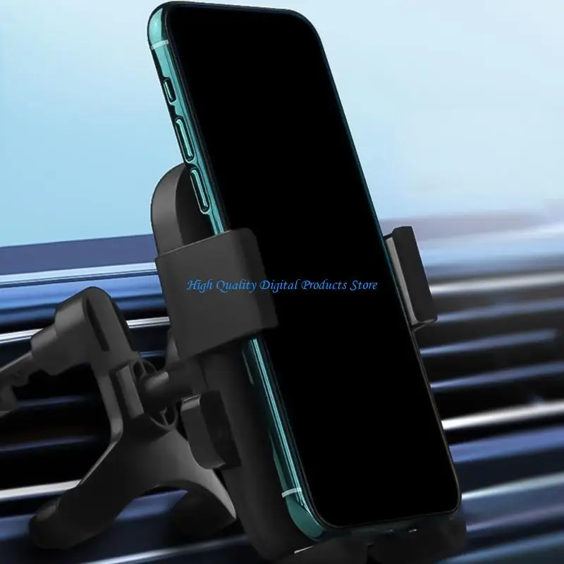Верховка телефона U2JE Vent Mount Mount Mount Vent Vent Вентилятор держатель мобильного телефона.
