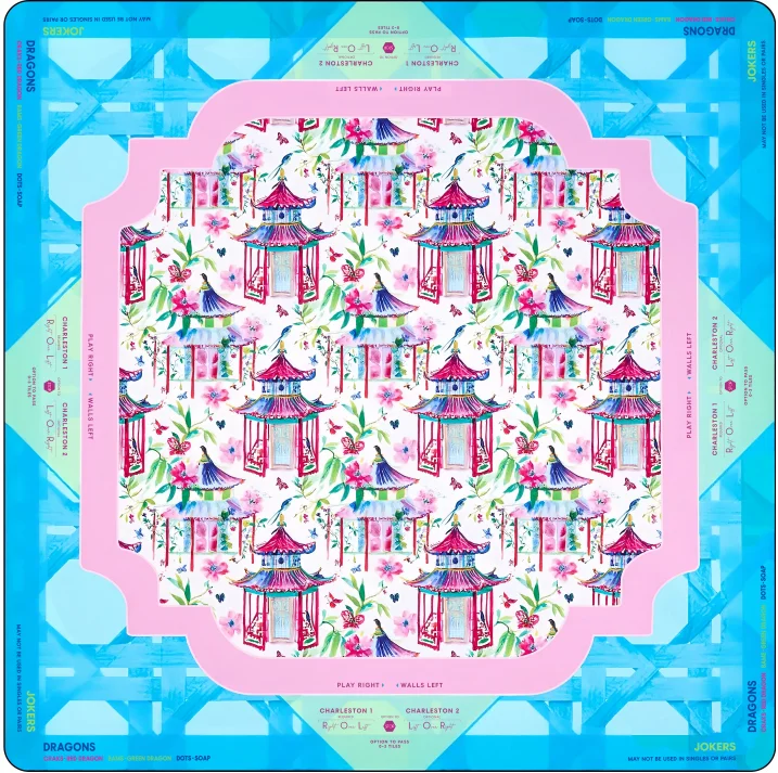 

Cute Mahjong Mat Neoprene Rubber Mat Free Sample for Mahjong Casino Poker Party Game Tables