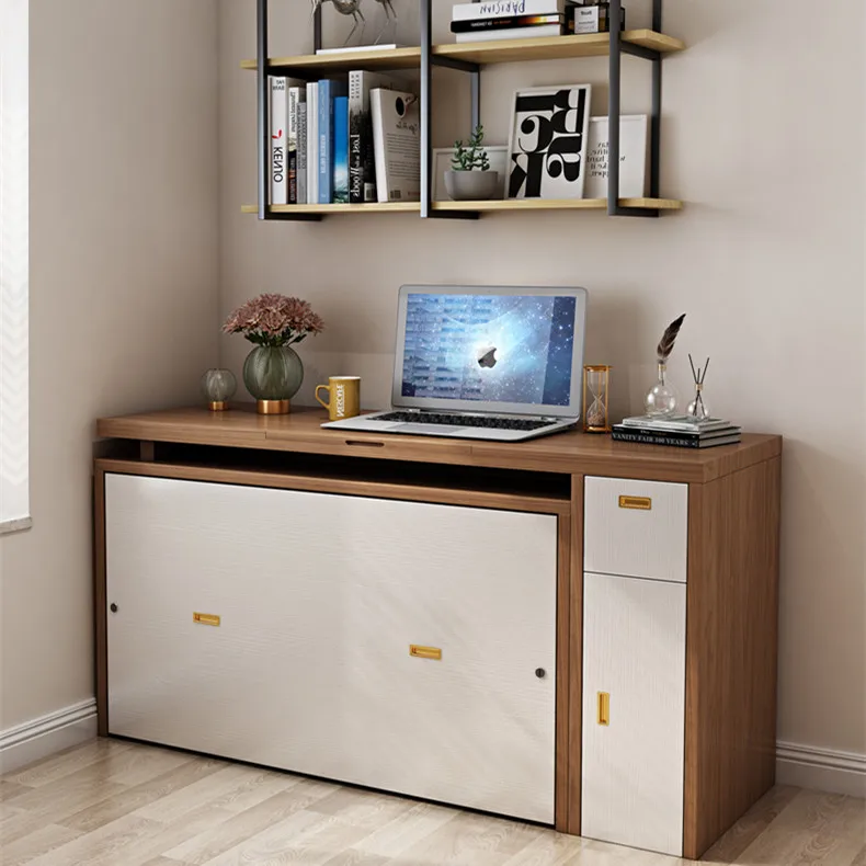 إطار سرير قيلولة حديدي قابل للطي سهل التحكم مع آلية طاولة حائط غير مرئية