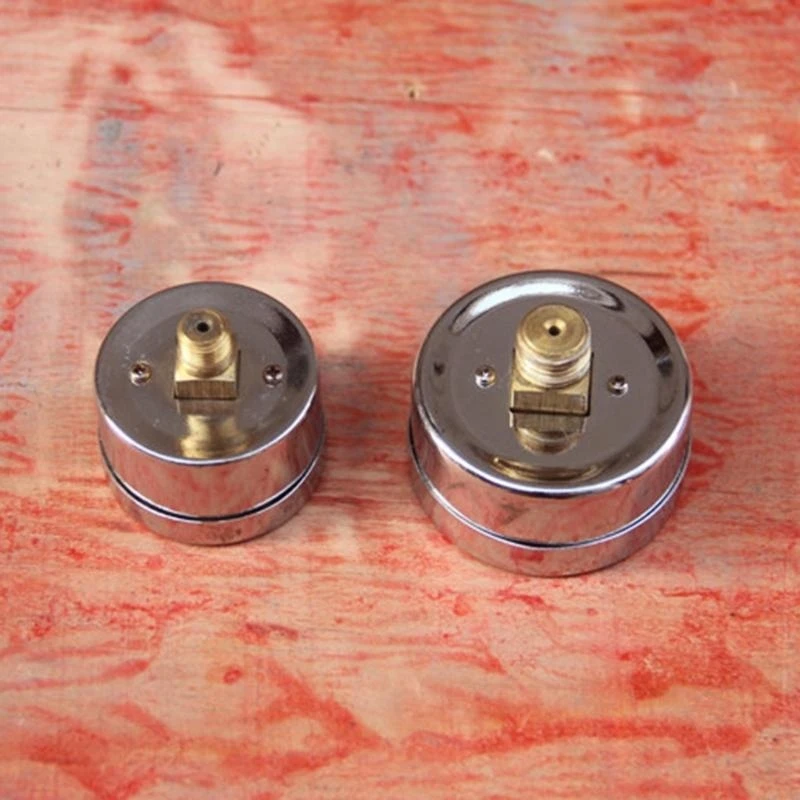 

JU64 High-performance Air Pressure Gauge Center Back Mount 1/4"/1/8" Connection Size Measuring 0-12 BAR 0-180