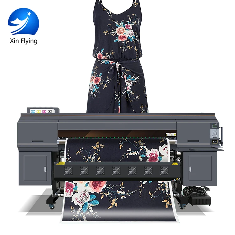 Printer EP 1.9m Large Format Sublimation I3200 8 Head Sublimation Printer For Shirt Printer Inkjet