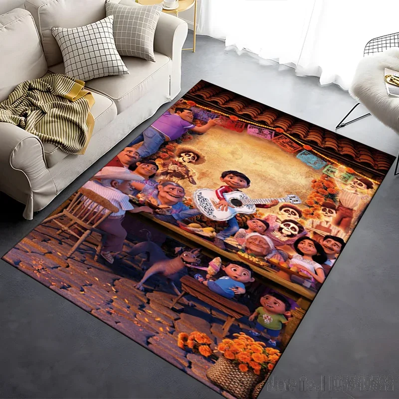 

Coco 3D Large Area Rug Carpets 80x120cm Decor for Bathroom Kids Floor Mat Living Room Children's Bedroom Sofa