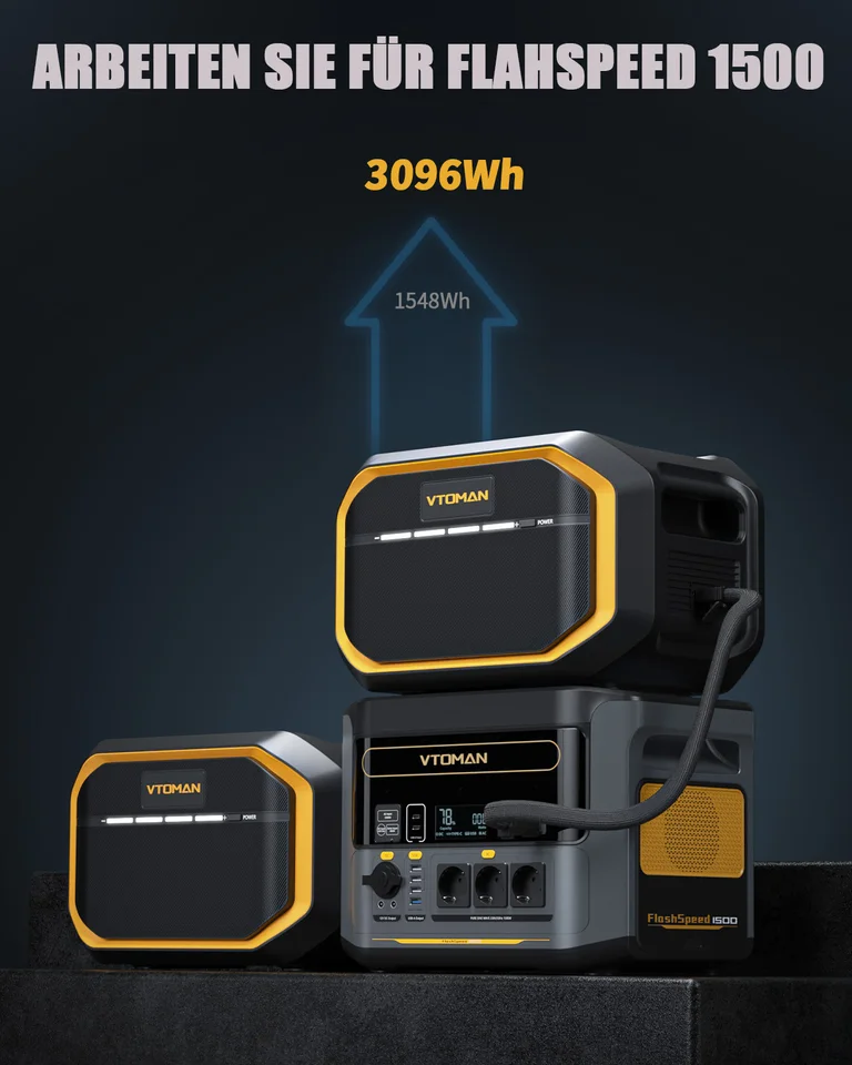 VTOMAN　FlashSpeed 1500 専用拡張バッテリー 1548Wh VTOMAN This FlashSpeed1500 Extra Battery is o1548Wh for VTOMAN