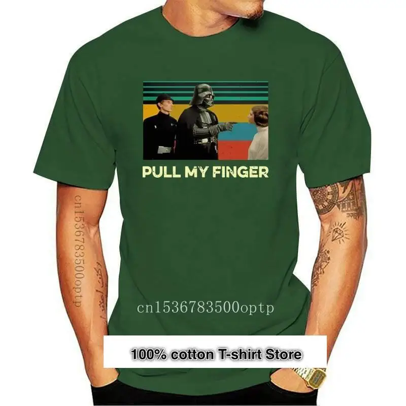 

Camiseta Unisex de la película "Pull My Finger", DarthVader, LeiaOrgana, gráfico, regalo, Vintage