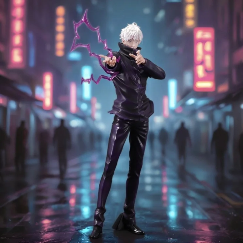 

NEW 31cm/12.2in Anime Jujutsu Kaisen Figure Gojo Satoru Action Figures Pvc Statue Desktop Ornamen Collection Model GiftsToys