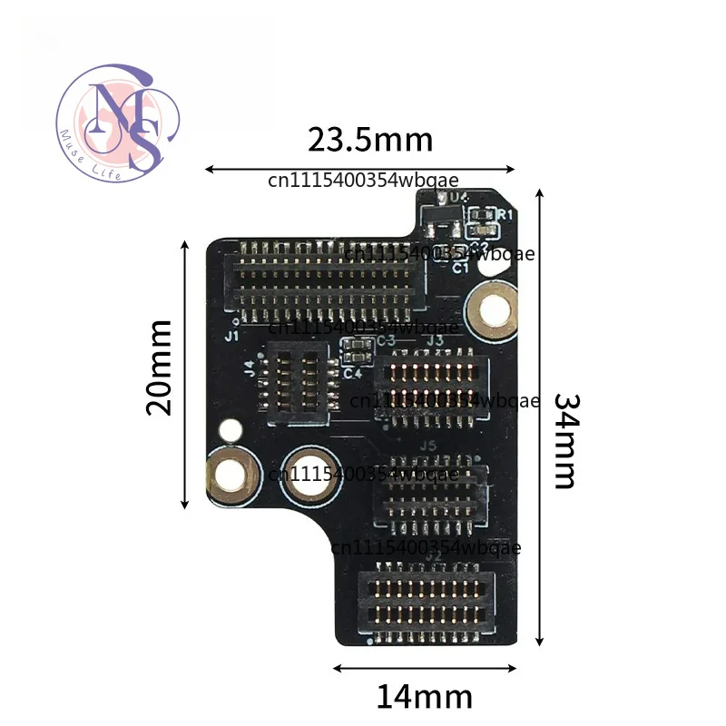 Extruder Adapter Board for 3D Printer, Hot End Heating Rod & Temperature Wire Terminal Board