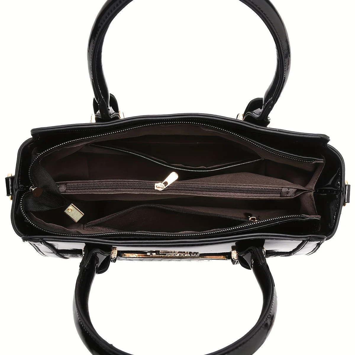 Timeless Solid Color Womens Bag Set - Fashion-Forward Texture, Versatile Shoulder Bag with Top Handle, Chic Clutch & Long Wallet