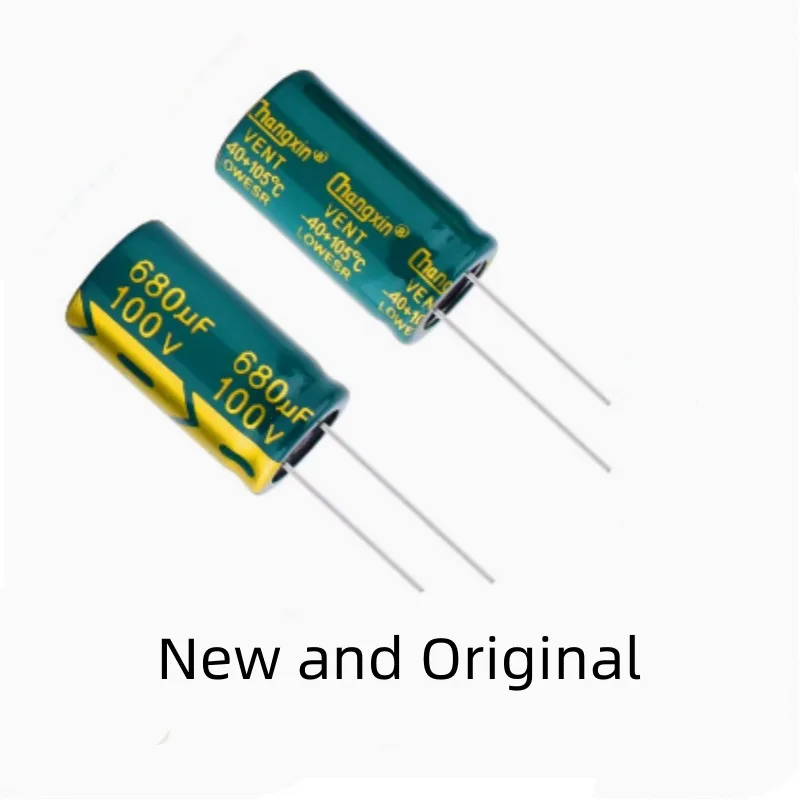 680UF 100V high-frequency low resistance new plug-in electrolytic capacitor 16X30