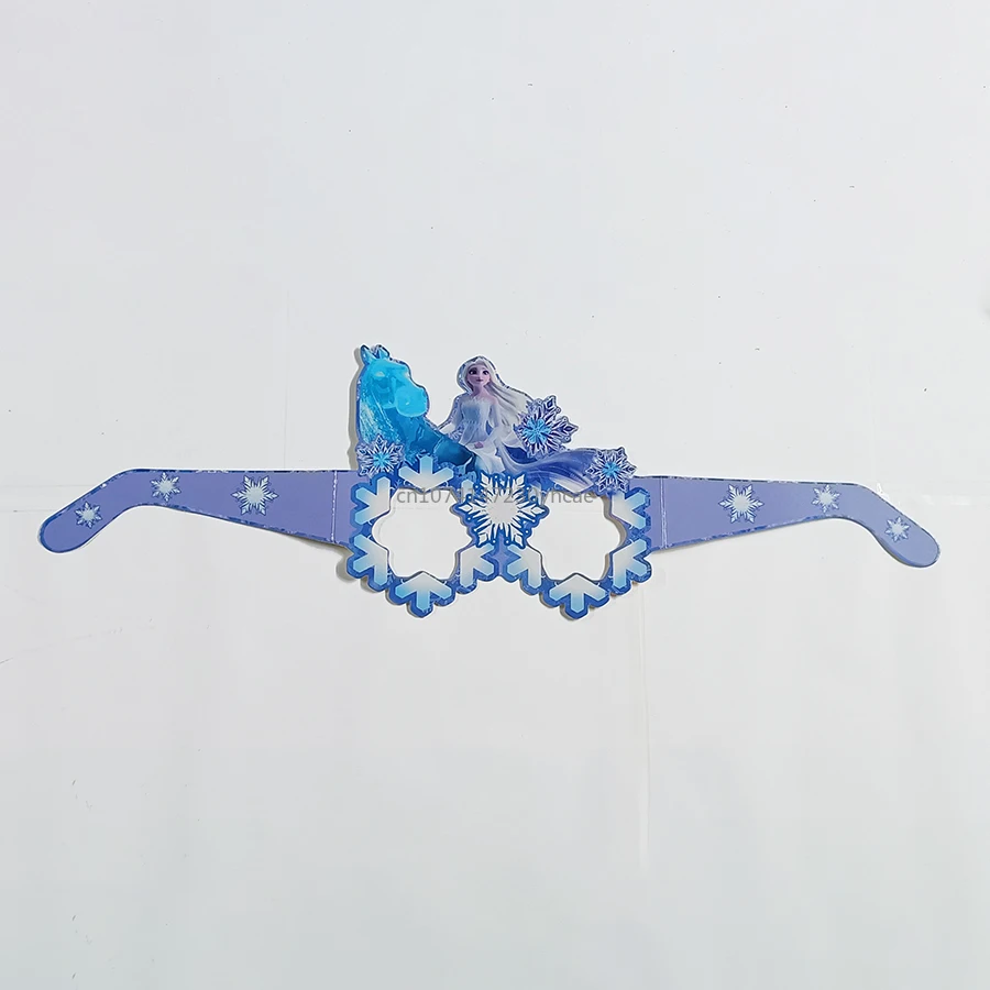 8Pcs/Set Frozen Elsa Anna Halloween Kids Masks Eyewear for Boys Cosplay Mask Christmas Gifts Birthday Party Costume For Kid