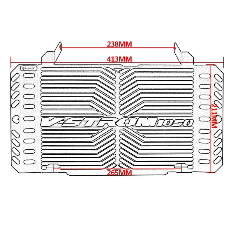 Moto Per Suzuki V-STROM 1050 1050XT VSTROM DL1050 2019 2020-2023 Radiatore Copertura di Protezione Griglia di Protezione Griglia di Protezione