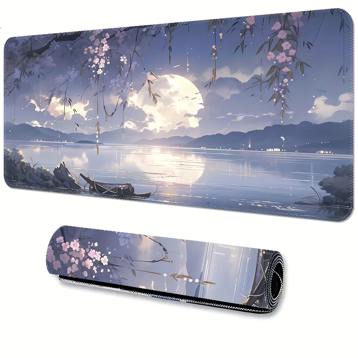 

purple Anime Mausepad purple Desk Mat Gaming Mat Pad on The Table Office Gamer Accessories Keyboard Mats Mouse Pad Mouse Carpet