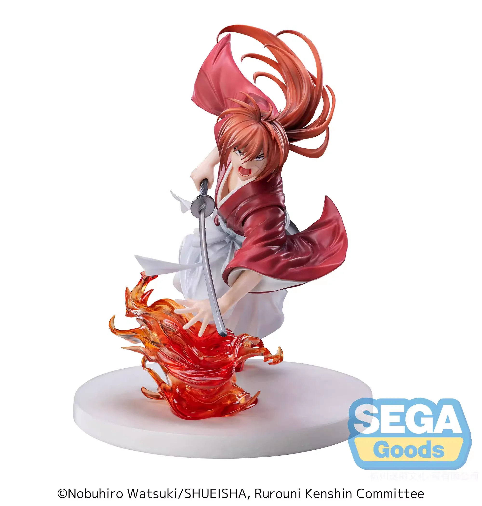 Originele SEGA Luminasta Rurouni Kenshin Himura Kenshin Amime Figuur Speelgoed PVC Model Collectie Action Beeldje Pop Gift