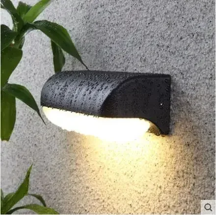 Simple modern wall lamp wall lamp balcony hallway home indoor and outdoor LED waterproof wall lamp