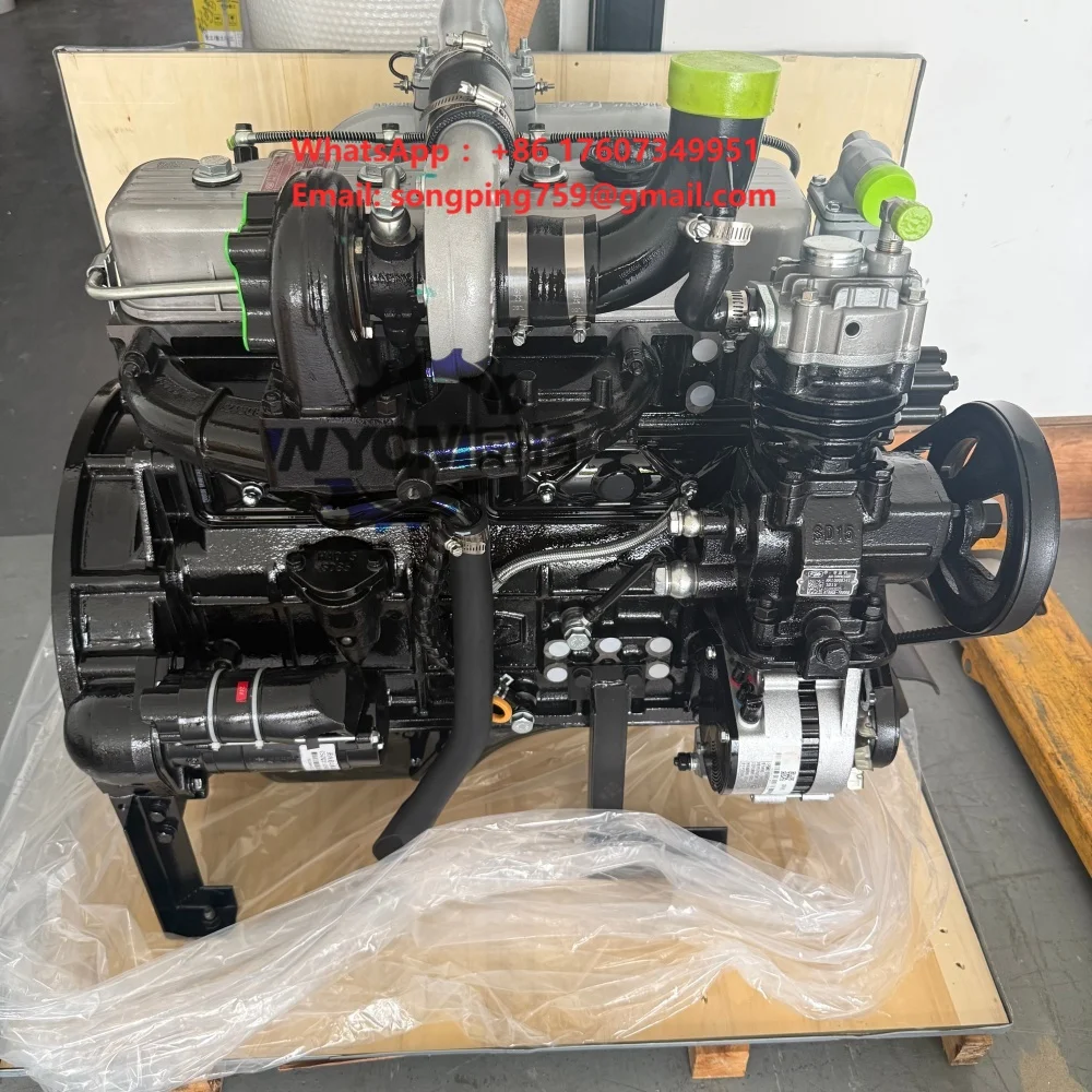 Genuine Yunnei YN33GBZ Diesel Engine Assembly for SD LG T936N, Lonking LG832E, Luyu 936 Wheel Loader