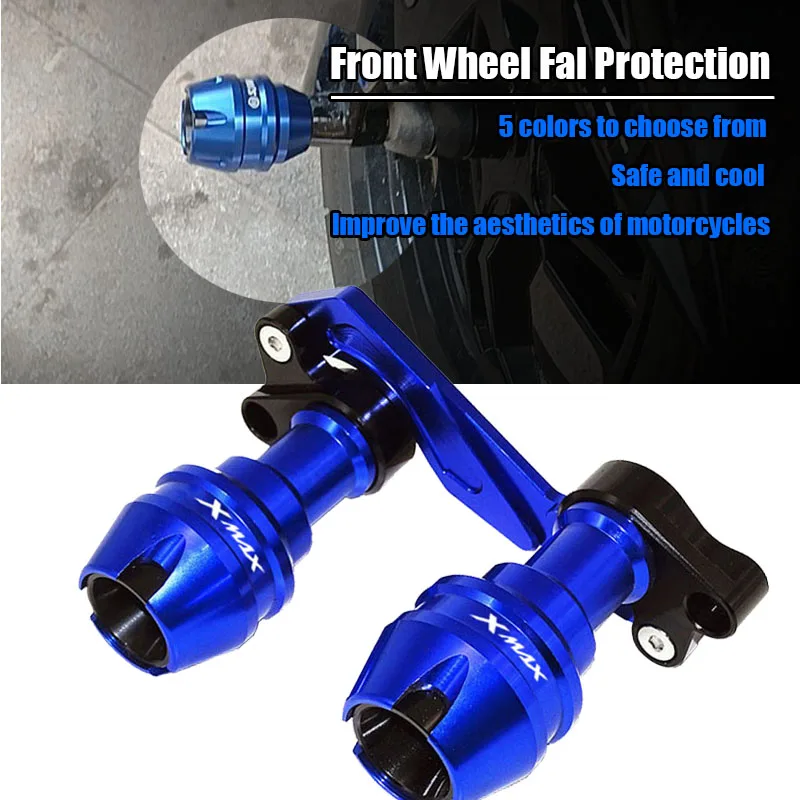 

Аксессуары для YAMAHA XMAX 300 125 200 250, передняя вилка, колесо, падающий глушитель, защитная рамка, слайдер, защита от столкновений