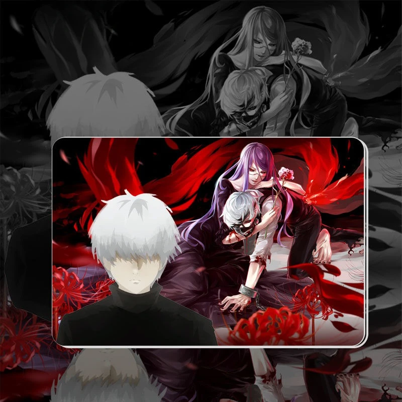 도쿄 구울 카네키 켄 퀵샌드 아크릴 스탠드, 애니메이션 주변, 귀여운 만화 데스크탑 장식품, 카와이 컬렉션 상품, 9x6cm