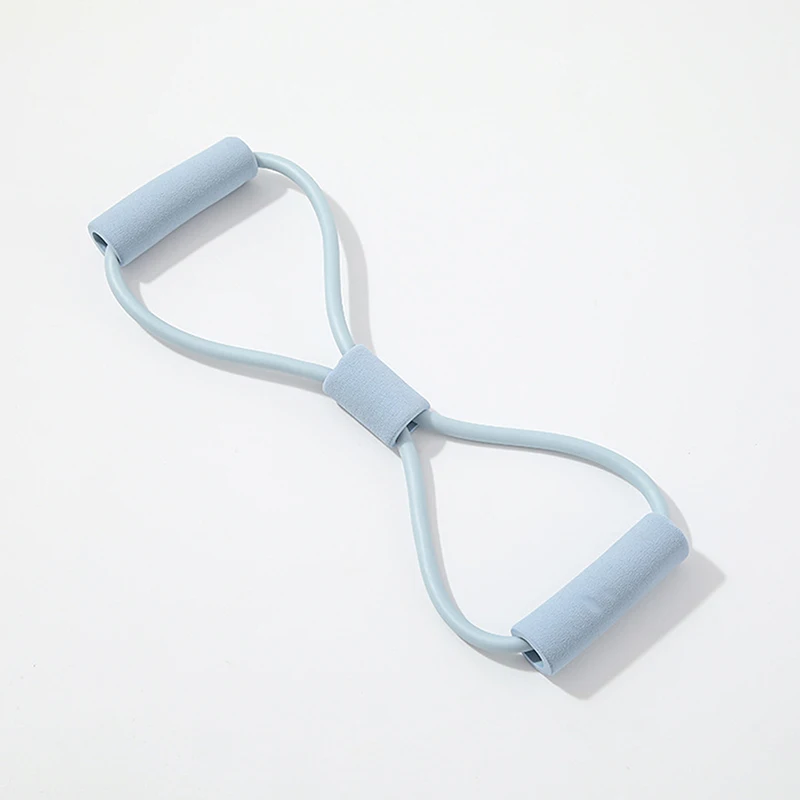 8 Shaped Resistance Bands Sports Workout Elastic Band At Home Yoga Fitness Rubber Pull Rope Yoga Training Exercise Gym Equipment