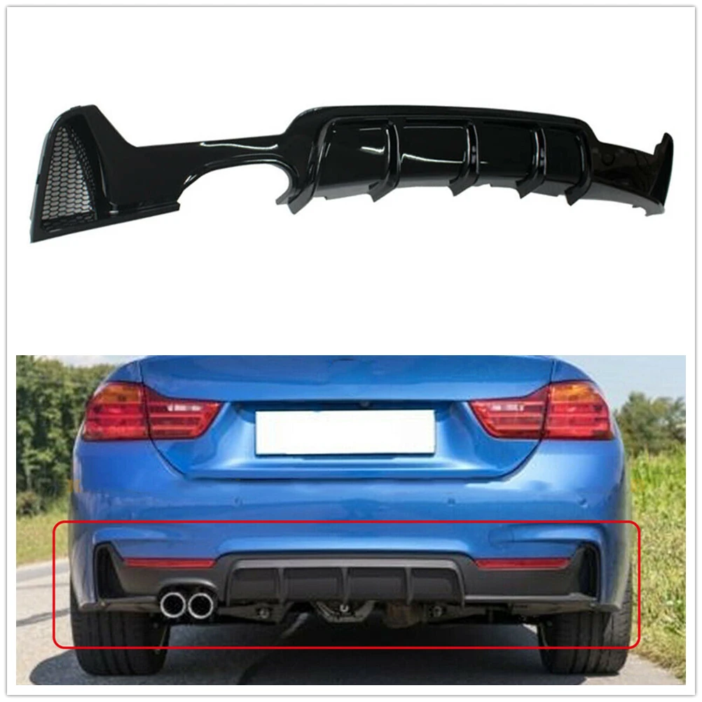 

Car Rear Bumper Splitter Diffuser Lip Lower Spoiler Plate For BMW F32 4-series 2/4 Door Coupe F33 Convertible F36 Gran 2014-2020