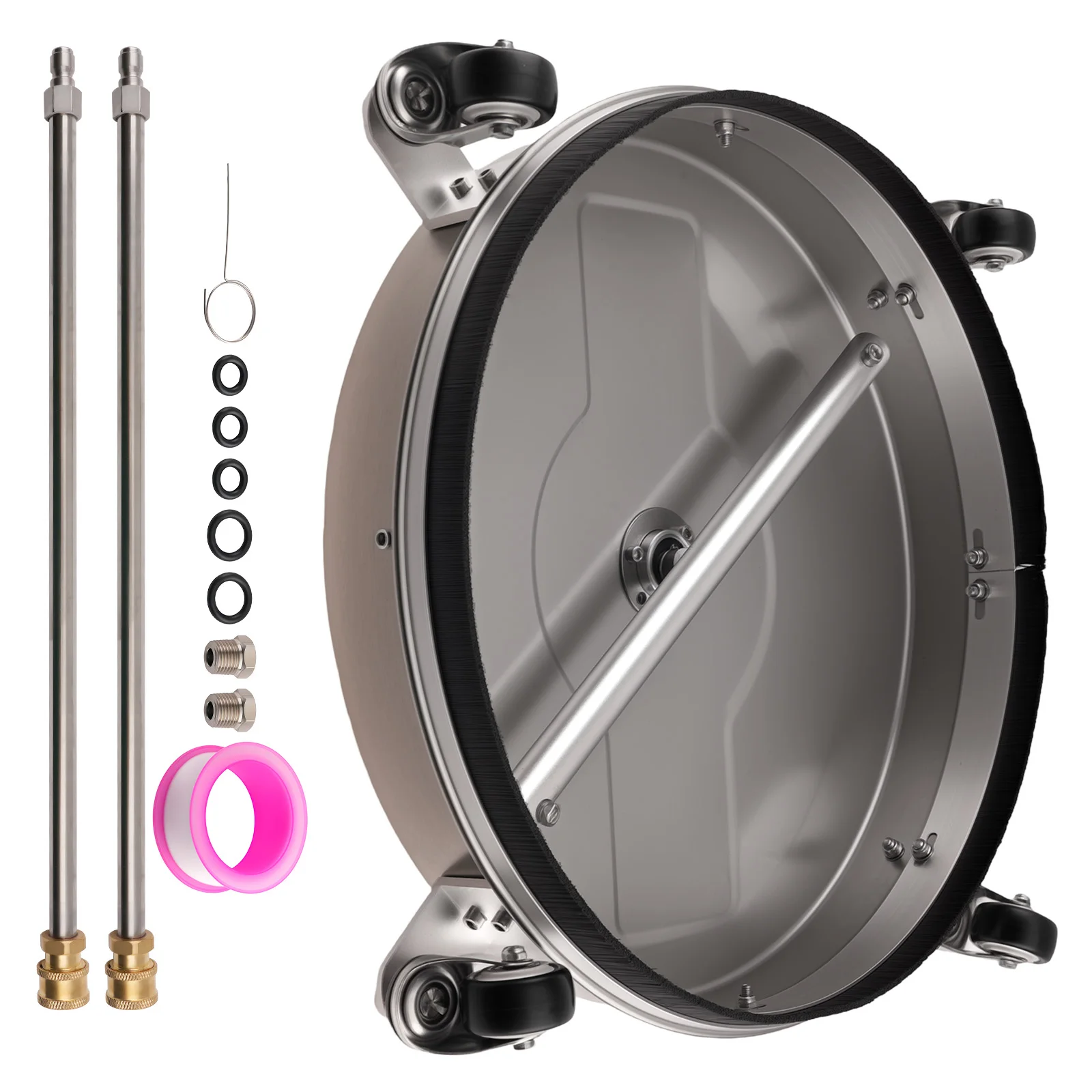 

Очиститель поверхностей 4000 фунтов на кв. дюйм для мойки высокого давления с быстрым подключением и 2 удлиненными насадками