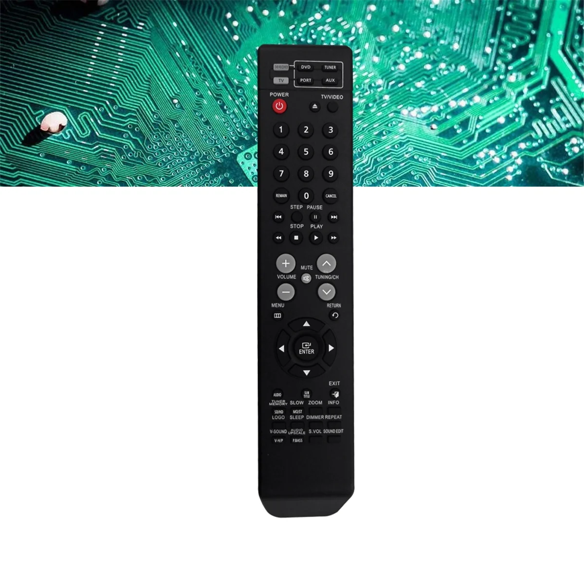 Controle remoto para samsung ah59-01907k, para ah59-01907s, ah59-01907r, ht-z110, ah59-01907c, ah59-01907l, para sistema de home theater