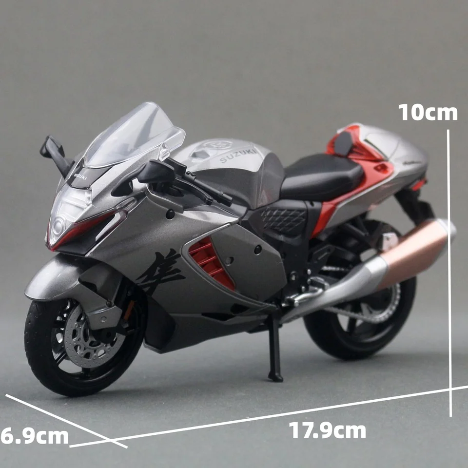 1/12 Suzuki Hayabusa 2024 Toy Motorcycle CCA Diecast Miniature