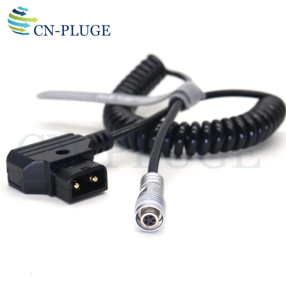 D-Tap Male to  5 pin Female Plug for PORTKEYS LH5H LH5P II Monitor Power Cable Spring cable