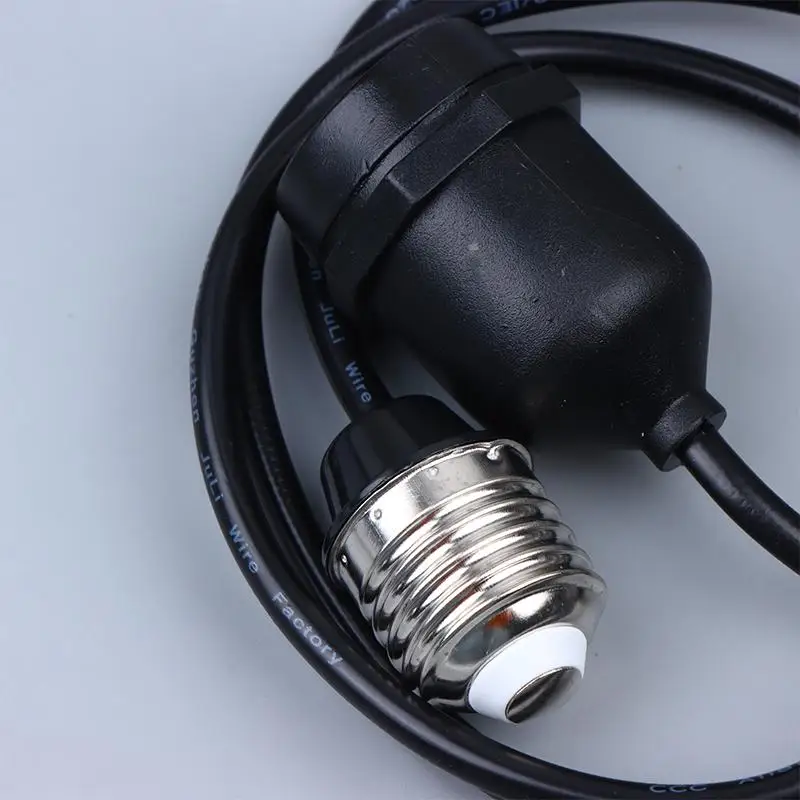 E27 Lamp Holder Outdoor 110-240V Base Waterproof Extension Cord for Festoon Café Garden Lights