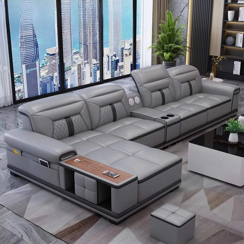 Nordic Multifunction Sofas Living Room Small Apartment Bedroom Comfortable Sofas Design Leather Sofy Do Salonu House Accessories