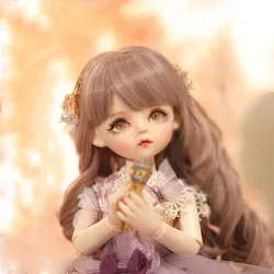 1/6 30cm Full Sets Bjd Doll With Clothes Change Eyes DIY Handmade Ball Joint Doll Girl Toy Gift