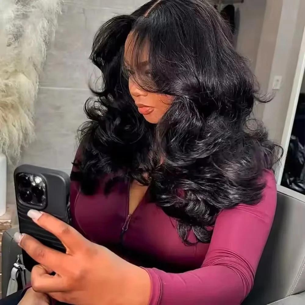 40 42 Inch Body Wave Lace Front Wig PrePlucked With Baby Hair 13x4 HD Lace Frontal Wigs For Women Body Wave Human Hair Wigs