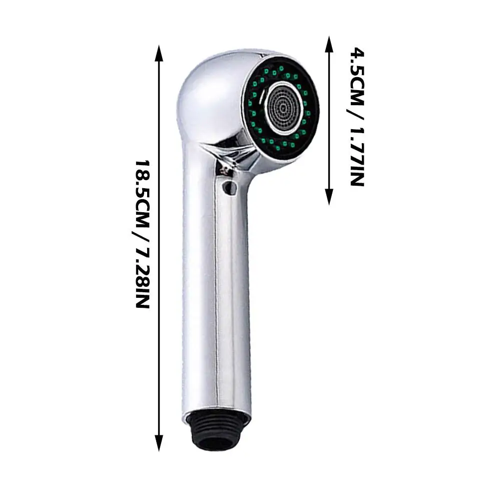 Adjustable High Pressure Shower Head Water Saving Salon Shampoo Bed Clean Spray for Home Bathroom Sink Mixer