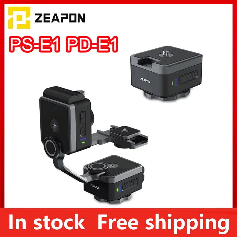 ZEAPON PONS PS-E1 PD-E1 PONS Motorized Pan Head The Horizontal Load Up To 50 kg Single Axis Double Axis Linkage New