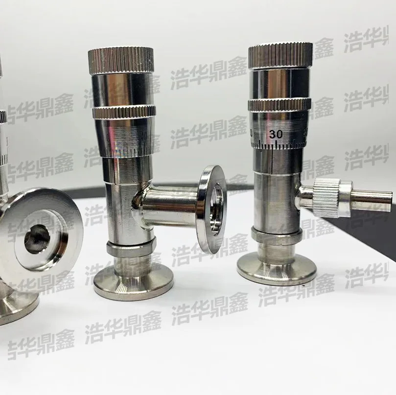 GW J T TYPE KF SERIES HIGH VACUUM TRIMMER Regulating Flow Needle Valve