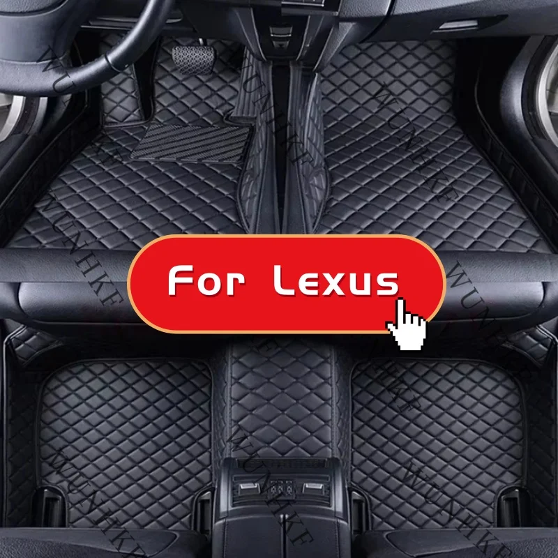 Custom NonSlip Car Floor Mats For Lexus IS IS200 IS200C IS250 IS300 IS300h IS350 IS500 Auto Carpets Foot Coche Accessoriessorie