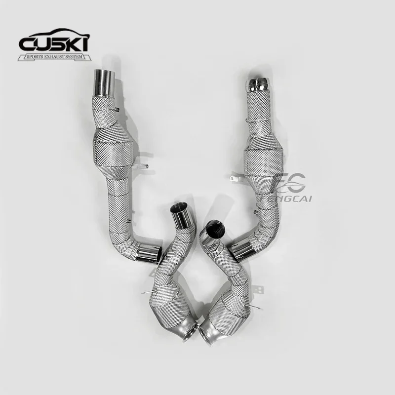 

Suitable for Mercedes Benz AMG GT4.0T 2021+stainless steel sport catalytic converter high-performance exhaust components