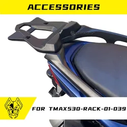 MTKRACING Top Box Bracket For YAMAHA TMAX530 DX SX 2017-2021 /TMAX560 2020-2021 Motorcycle Passenger Seat Rear Backrest
