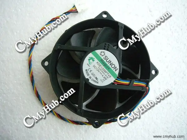 Вентилятор охлаждения для SUNON KDE1209PTVX 13.MS.B2623.AF.GN DC12V 4,4 Вт 4 контакта 4 провода 95X95X25 мм охлаждающий вентилятор