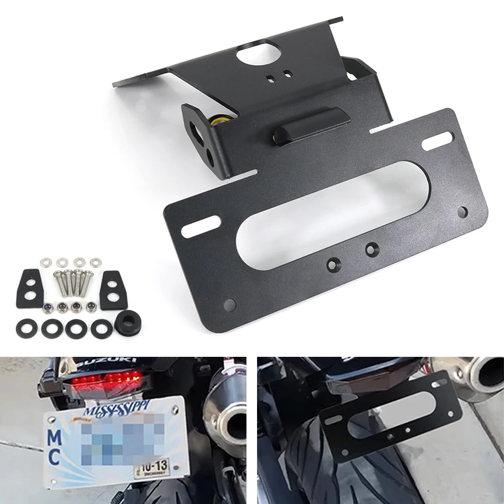 

Fit For Suzuki GSR750 2011-2021 GSX-S750 2015-2016 Rear Tail Tidy Fender Eliminator Kit License Number Plate Holder Bracket