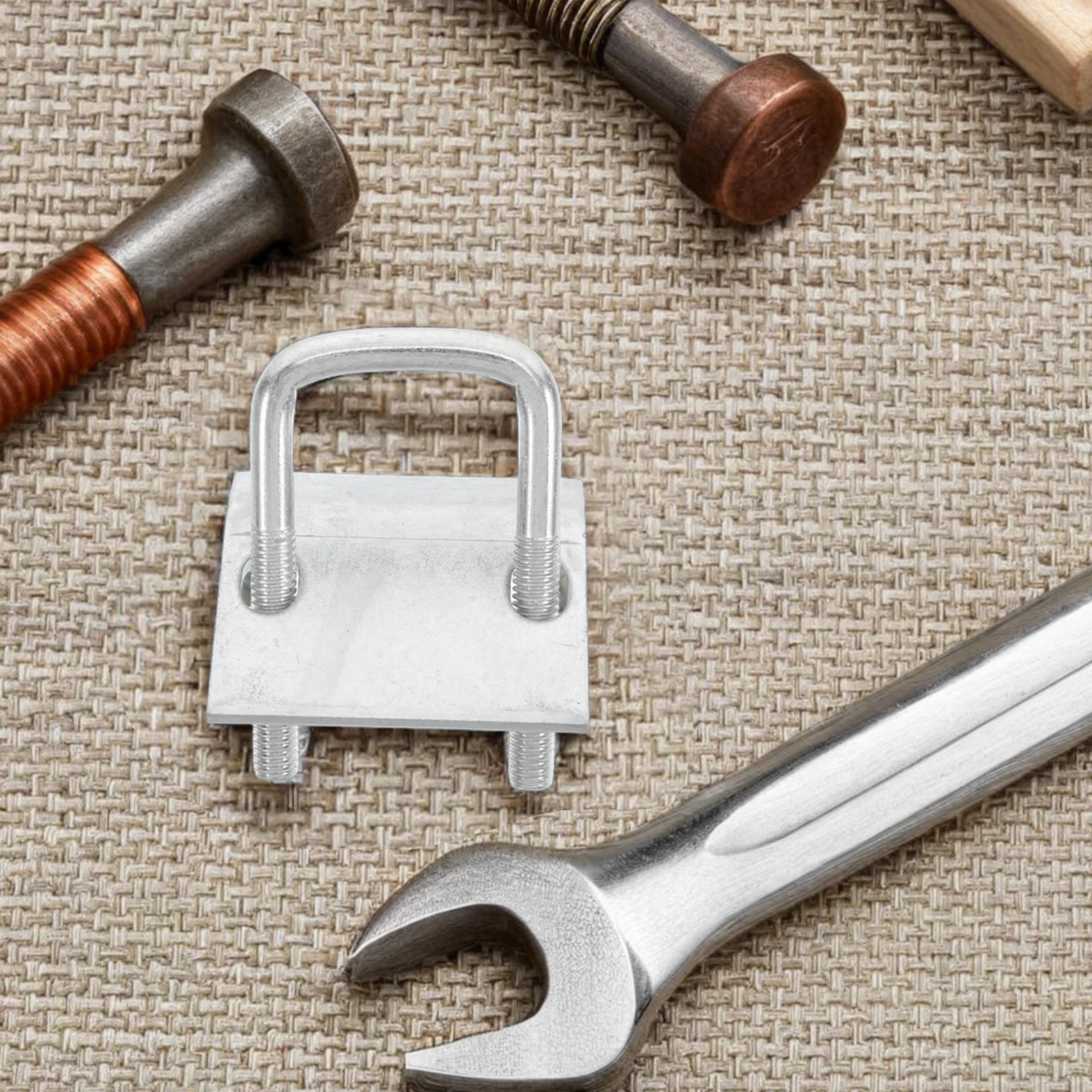 2Pcs Anti-Seismic Steel Beam Support Bracket Toothed Plate Clamp Buckle Steel Structure Fixing Enhanced Stability Construction