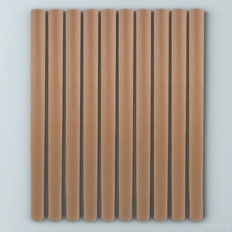 

10Pcs Paper Mailing Tubes Poster Holder Tube Brown Cardboard Drawing Storage Case for Posters Artworks Brown Cardboard Tubes