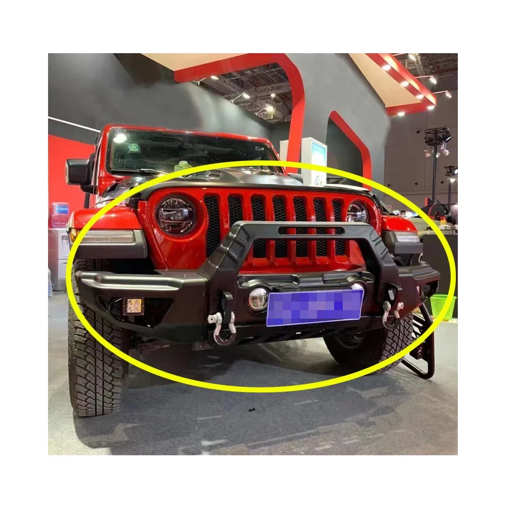 

Стальной передний бампер Lantsun JL1225 для Jeep for wrangler JL 2018 + для Gladiator JT 2020 +