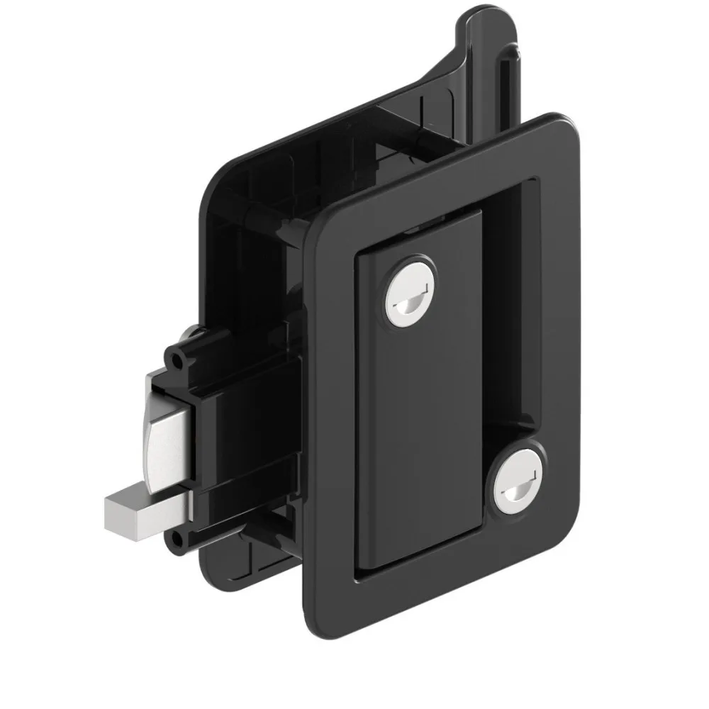 Durable RV Compartment Lock Zinc Alloy Key Operated Latch Replacement For Camper Motorhome Trailer Cabinet Outdoor Access