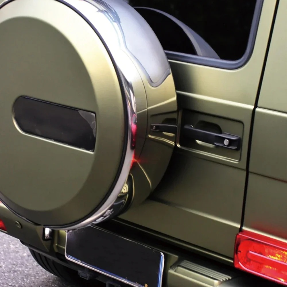 

Car Wrap Film Matt Lightting Green Auto Wrapping Vinyl Film PVC Color Change Sticker PET Bubble Free Car Accessories Auto Decals