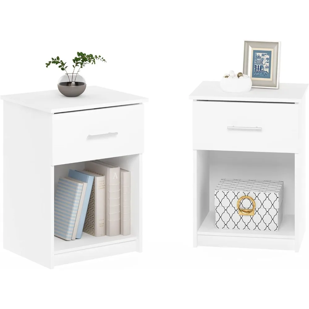 

Tidur Nightstand, 2-Pack, Solid White